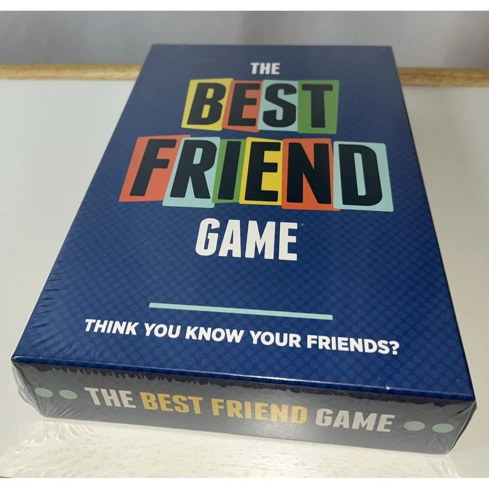 The Best Friend Game Think You Know Your Friends? A Party Game Sealed